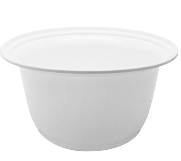 850 ml (28 oz) FBM Plastic Bowl Microwave Safe White (600 pcs)